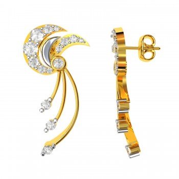 American Diamond Designer Earring
