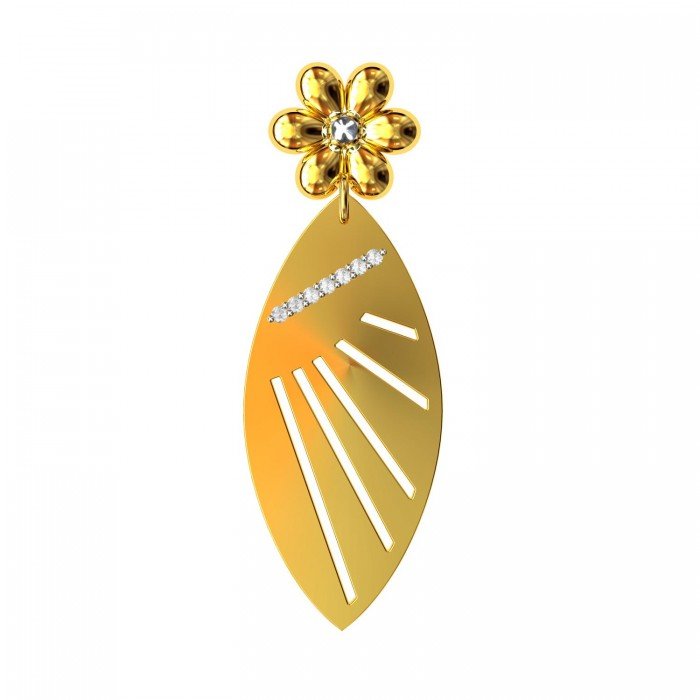 Flower Gold Pendant