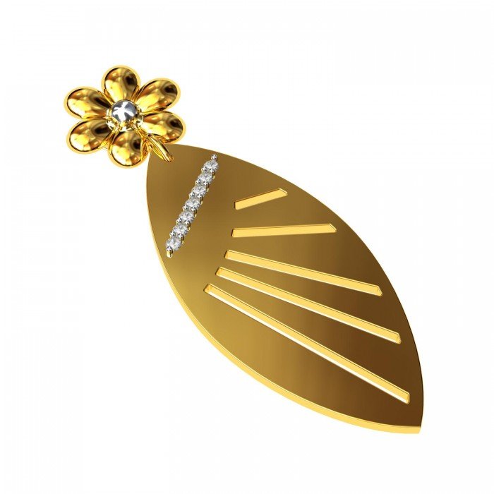 Flower Gold Pendant