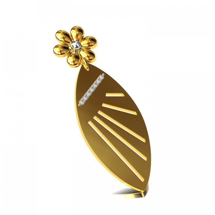 Flower Gold Pendant