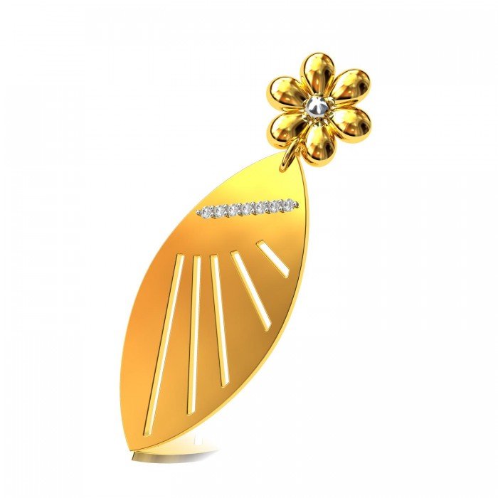 Flower Gold Pendant