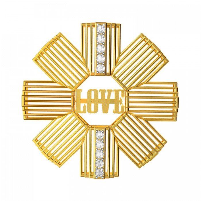 Love Yellow Gold Pendant