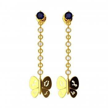 Butterfly Love Earring