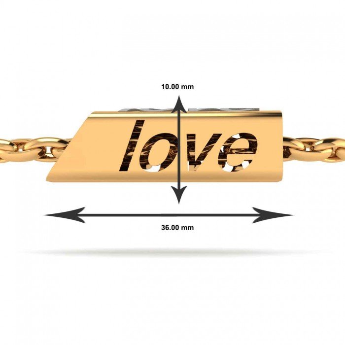 Love Square Pendant