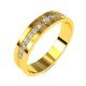Gold Band American Diamond Wedding Ring Gold Band American Diamond Wedding Ring