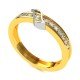 Gold American Diamond Eternity Band