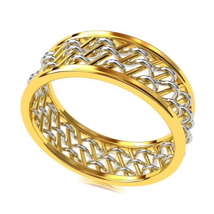 Thick Gold Band Rings