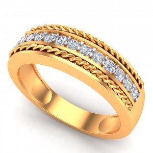 American Diamond Wedding Rings