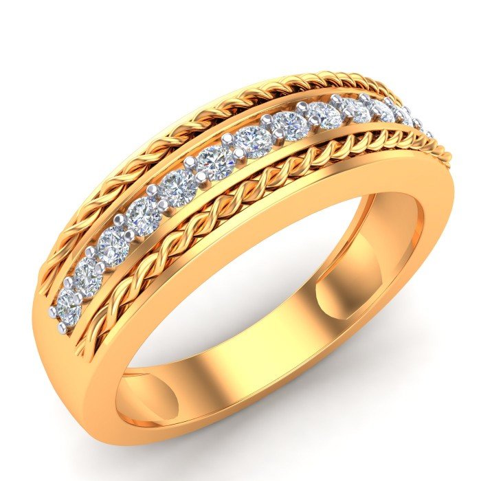 American Diamond Wedding Rings