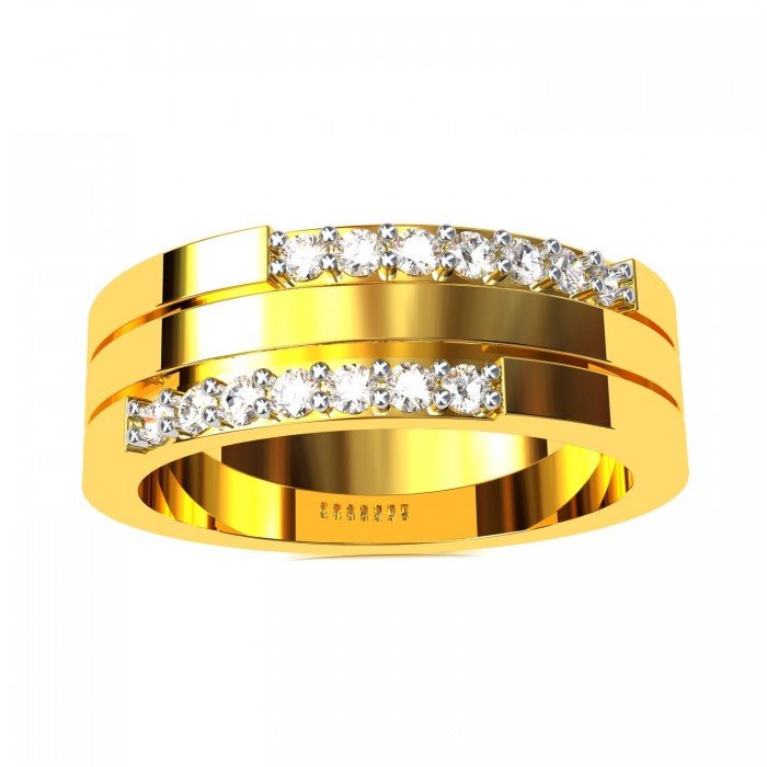 American Diamond Wedding Ring