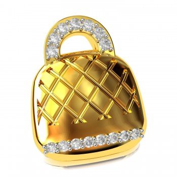 Bag Jewellery Gold Pendant