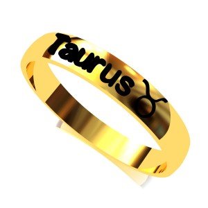 Taurus Zodiac Sign Ring