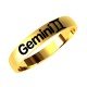 Gemini Zodiac Sign Ring