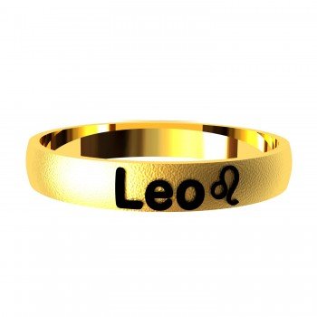 Leo Zodiac Sign Ring