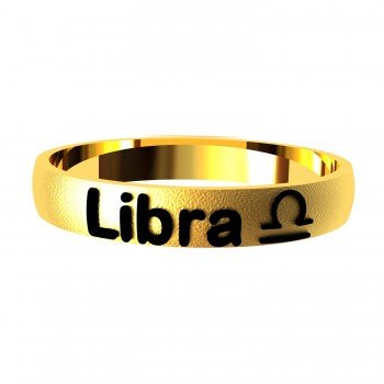 Libra Zodiac Sign Ring