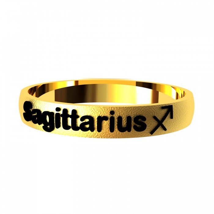 Sagittarius Zodiac Sign Ring