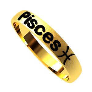 Pisces Zodiac Sign Ring