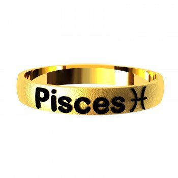 Pisces Zodiac Sign Ring