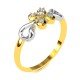 Gold and American Diamond Wedding Ring Gold and American Diamond Wedding Ring