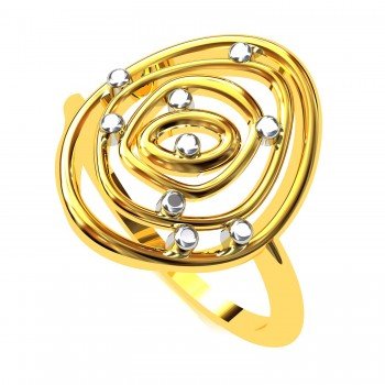 Unisex Gold Ring