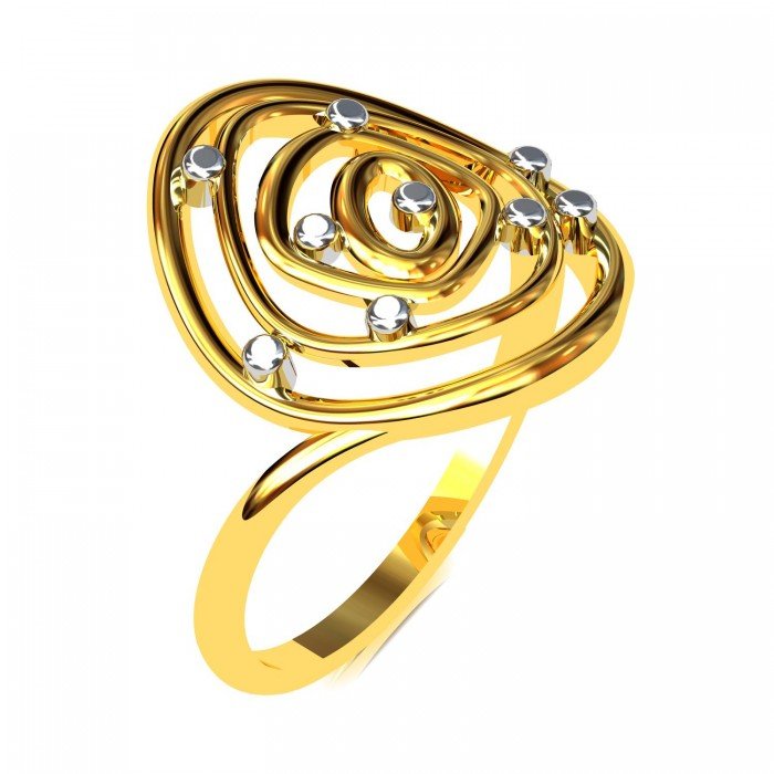 Unisex Gold Ring