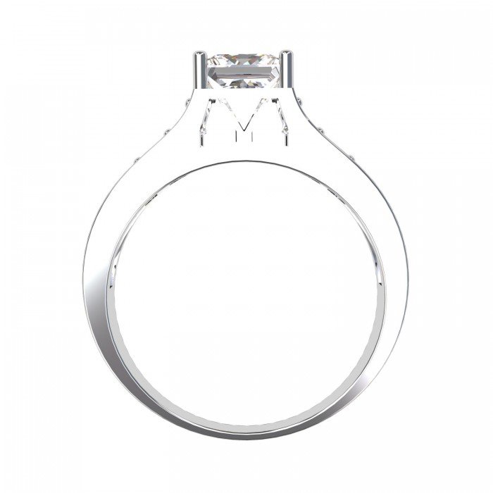 White Gold Men Ring