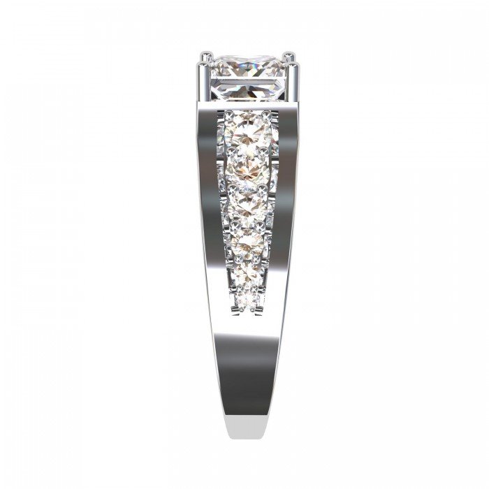 White Gold Men Ring