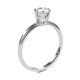 American Diamond Solitaire Ring Men and Women