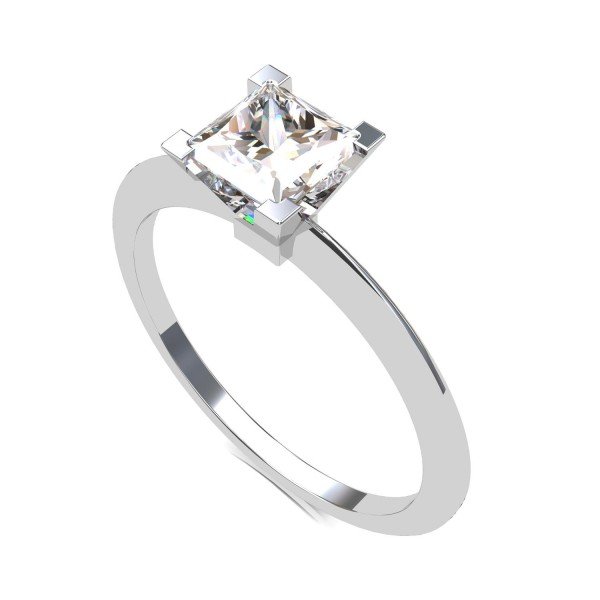 princess cut diamond ring India princess cut diamond ring India