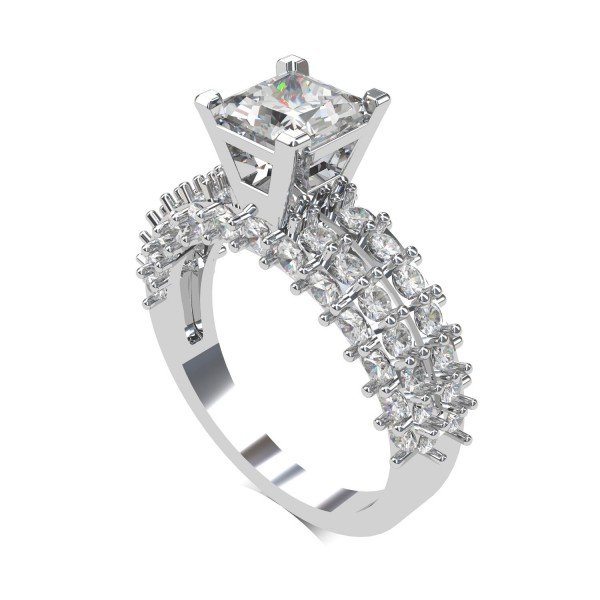 Princess Ring Engagement Princess Ring Engagement