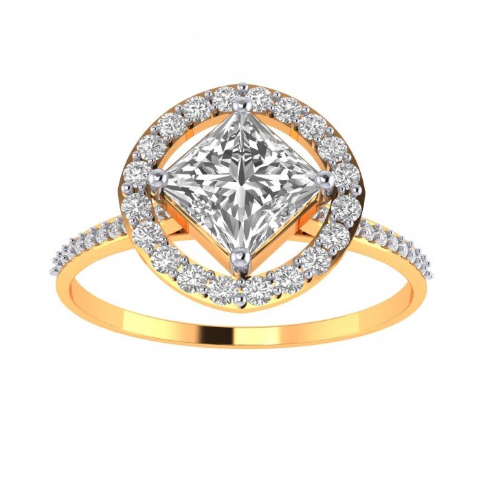 Princess Cut Solitaire Ring