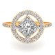 Princess Cut Solitaire Ring