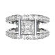 Princess Solitaire Rings