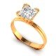 Pretty Princess Cut Solitaire Ring