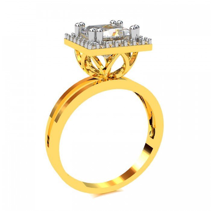 Super Ideal Princess Cut Ring