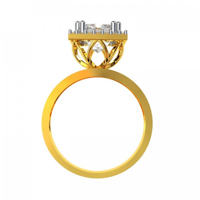 Super Ideal Princess Cut Ring