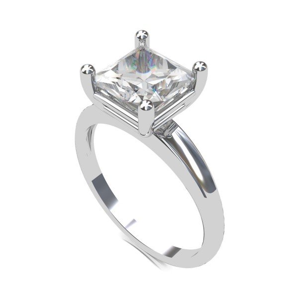 Large Princess Cut American Diamond Ring Large Princess Cut American Diamond Ring