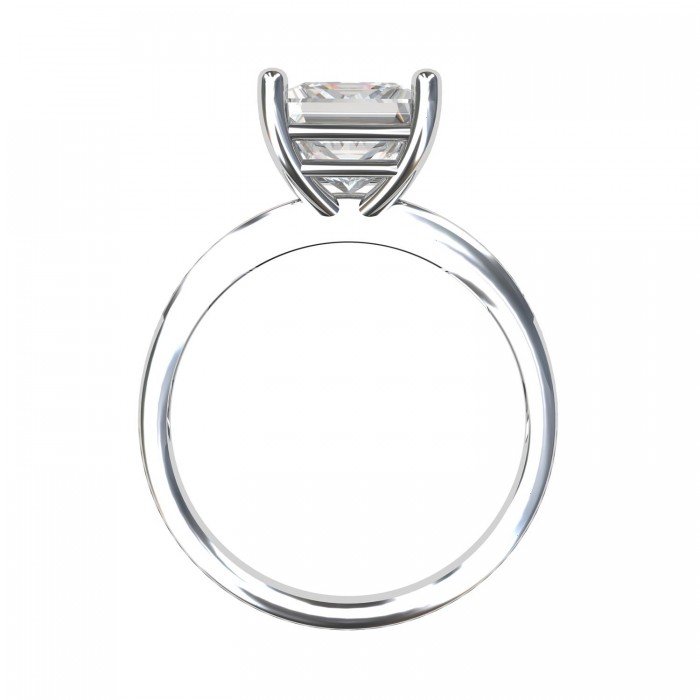 Large Princess Cut American Diamond Ring