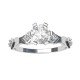 1 Carat American Diamond Solitaire Ring