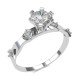 1 Carat American Diamond Solitaire Ring