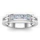 Princess Cut Band Ring