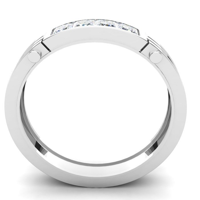 Princess Cut Band Ring