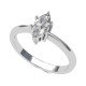 Marquise-Cut Diamond Solitaire Ring