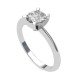 Infinity Solitaire Ring