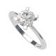 Infinity Solitaire Ring