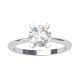 Infinity Solitaire Ring