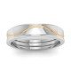 White Gold Band Ring