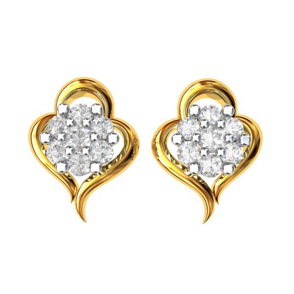 Cluster Stud Earring Cluster Stud Earring