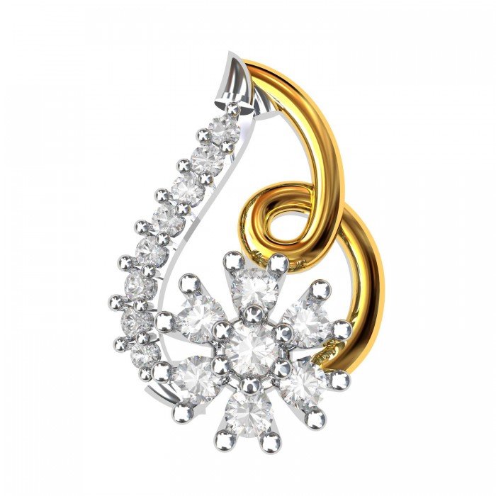Artificial Diamond Silver Earring Artificial Diamond Silver Earring