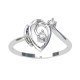 White Gold Ring for Girl